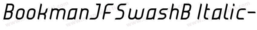BookmanJFSwashB Italic字体转换